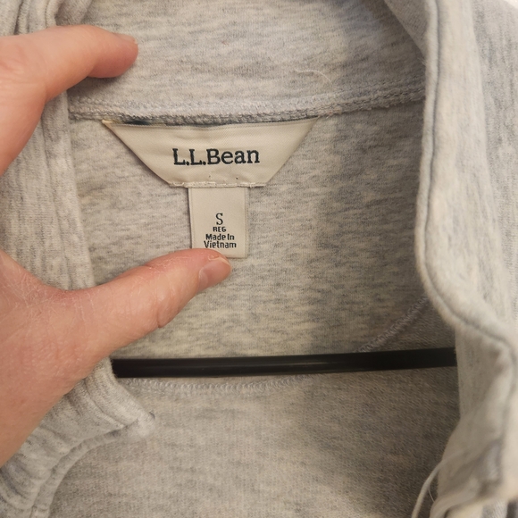 L.L.Bean Gray Long Cardigan - Picture 2 of 5